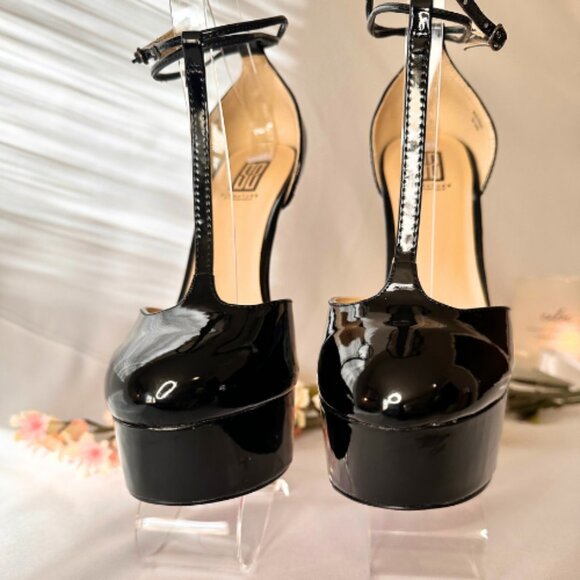 Mary Janes : Black. Patent Leather, Platforms, NWB - Picture 5 of 11